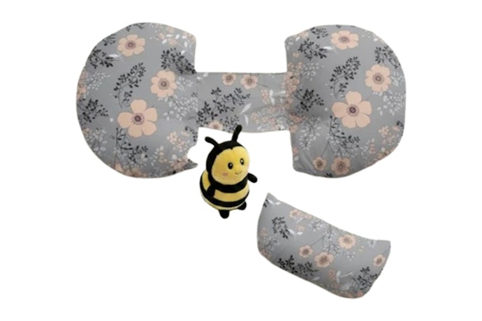 Side sleeper pillow, menopang bagian perut dan punggung bawah