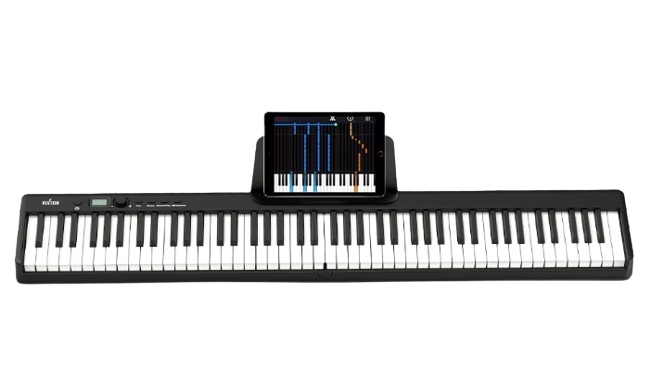 Untuk profesional, pilih keyboard 88 tuts jenis fully-weighted