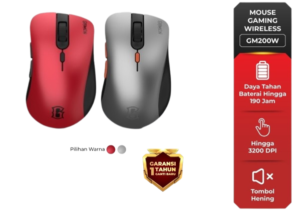 Pertimbangkan juga mouse dengan fitur silent click dan free spin untuk mendukung kenyamanan