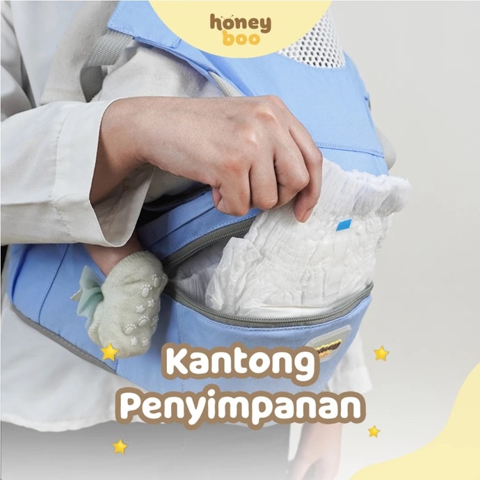 Pertimbangkan adanya saku untuk menyimpan keperluan anak dan ibu