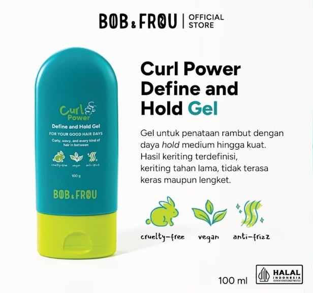 Hair gel: Untuk gaya sleek dan struktur yang kuat