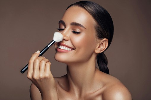 Finish, hasil akhir kulit ketika selesai menggunakan produk