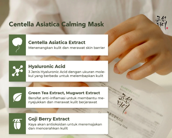 Jika kulit berjerawat dan berkomedo, pilih masker buat cowok dengan ekstra salicylic acid atau Centella asiatica