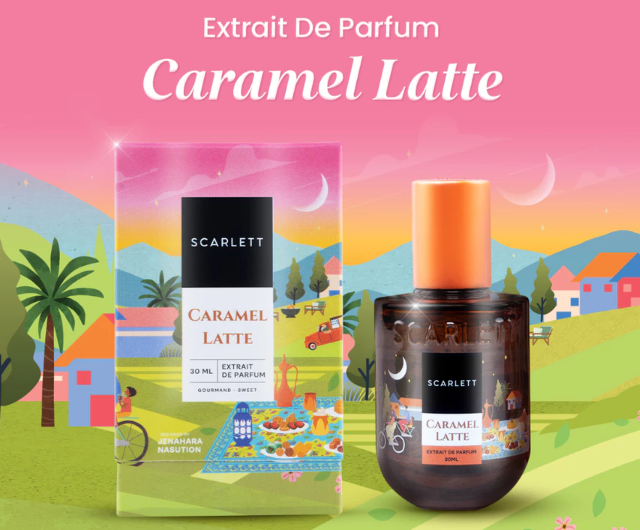 Scarlett Caramel Latte: Manis yang playful dan creamy untuk mood kasual