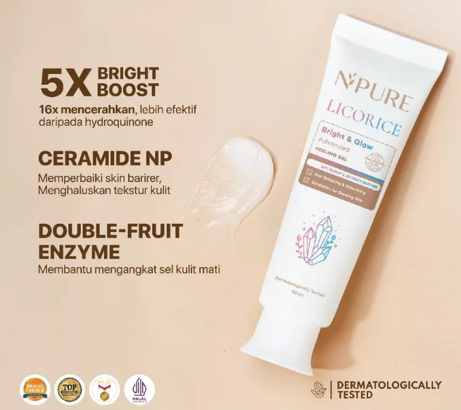 Bright & Glow Series, produk untuk wajah tampak cerah dan glowing