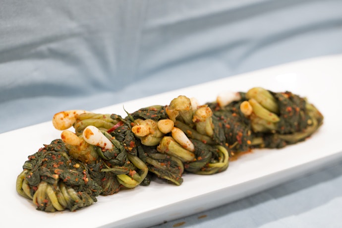 Pa kimchi (kimchi daun bawang): Populer saat musim semi
