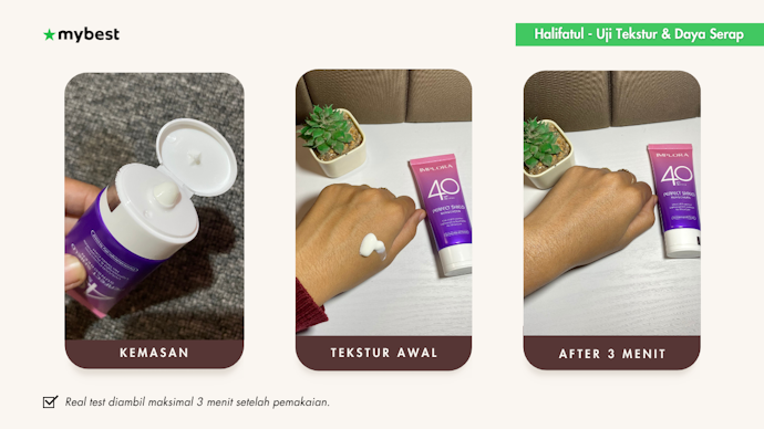 Reviewer 1: Hasil foto uji coba tekstur dan daya serap