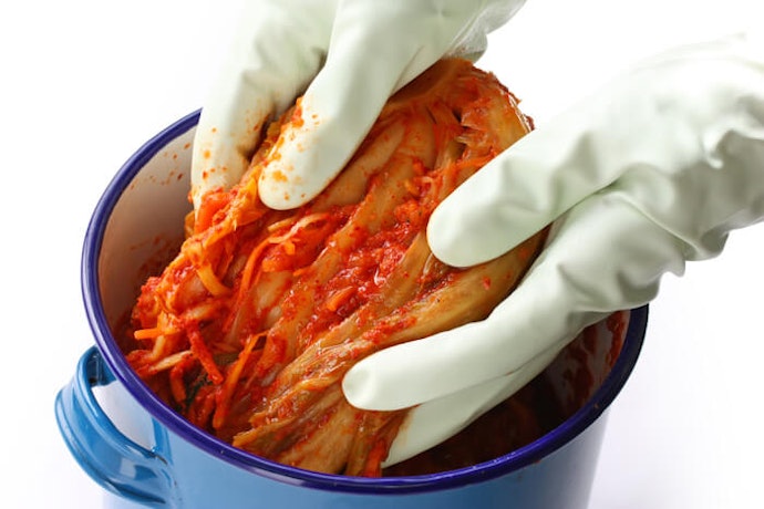 Saus kimchi non instan, memberikan cita rasa autentik Korea