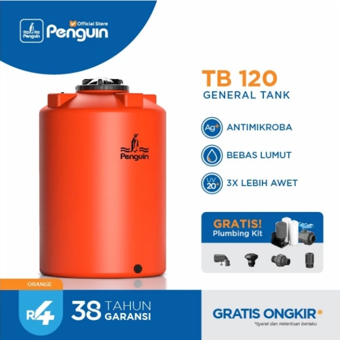 Penguin: Tersedia dalam berbagai kapasitas dan dibekali teknologi antimikroba