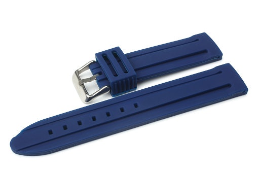Strap silikon: Memiliki variasi warna menarik dan bertekstur lembut