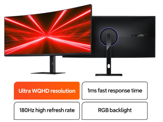 Untuk kebutuhan gaming dengan harga lebih terjangkau, pilih curved monitor merek Xiaomi