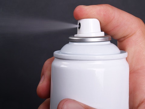 Tipe spray, menghilangkan warna sedikit demi sedikit dan mudah disesuaikan