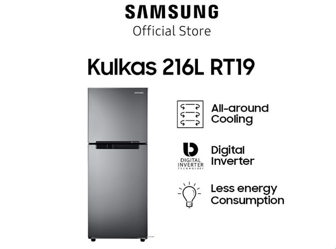Samsung Digital Inverter: 7 level kecepatan dan suaranya sangat senyap