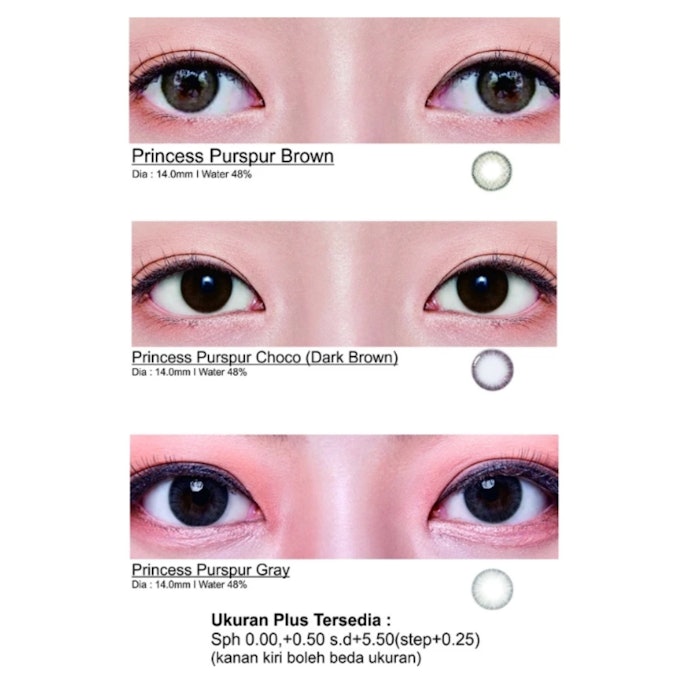 Bila nilai plus <4, dapatkan softlens dengan plus sesuai kacamata; Bila plus ≥4, pilih softlens yang lebih besar dari plus kacamata