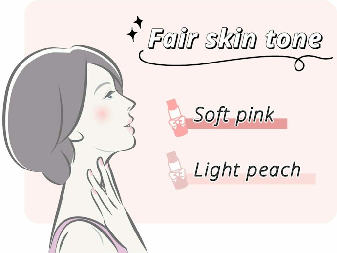 Warna soft untuk kulit putih