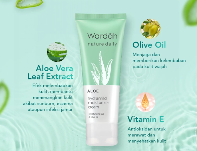 Kulit sensitif, tambahkan soothing agent: Centella asiatica atau Aloe vera