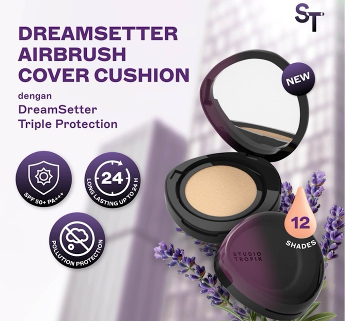 Apabila Anda sering berada di luar ruangan, pilih cushion dengan klaim SPF atau UV filter