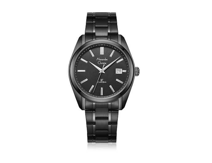 Classic, tampilan formal dengan material stainless steel dan kulit