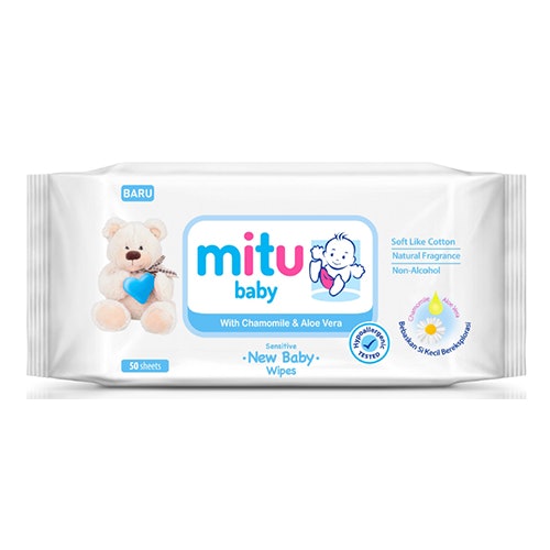 Bayi Baru Lahir, teruji hypoallergenic yang aman untuk kulit sensitif bayi