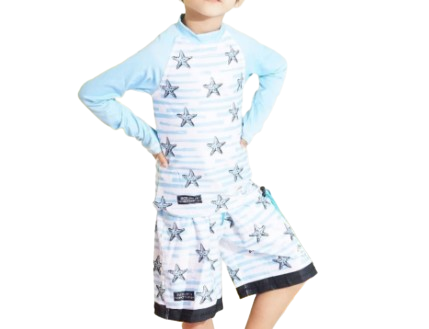 Kiddie Splash: Baju renang model rash guard untuk anak hingga remaja