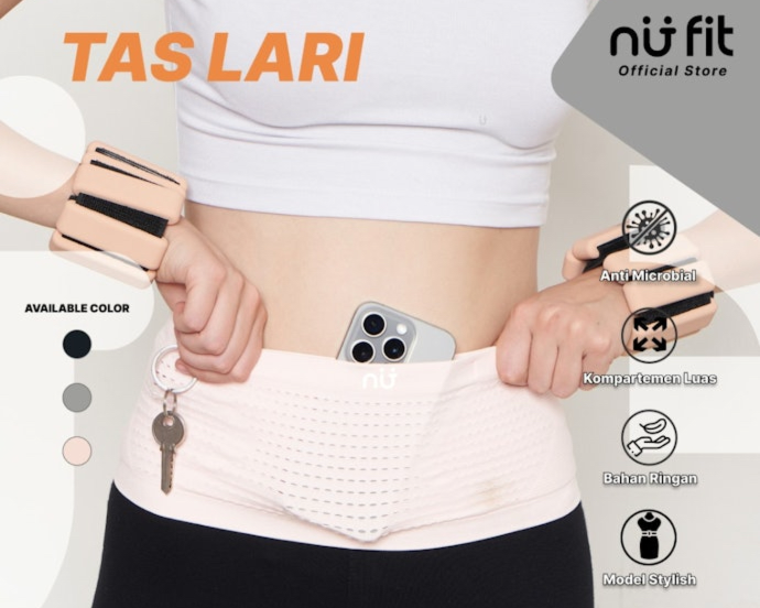 Jogging & maraton jarak pendek: Pilih tas pinggang atau running belt