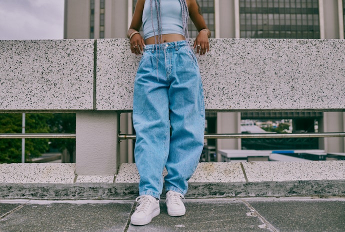 Boyfriend jeans: Untuk menampilkan kesan kasual yang on point