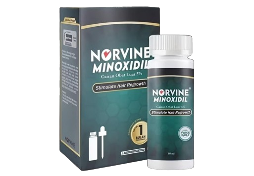 Minoxidil: Melancarkan sirkulasi darah ke akar rambut