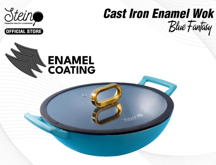 Enamel: Kuat dan tidak reaktif terhadap makanan asam