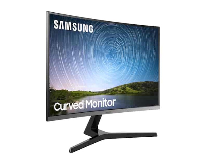 Curved, lebih aman untuk mata dengan detail gambar yang nyata