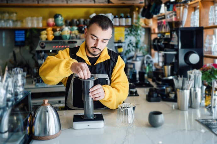 AeroPress, waktu ekstraksi singkat dan mudah dibersihkan