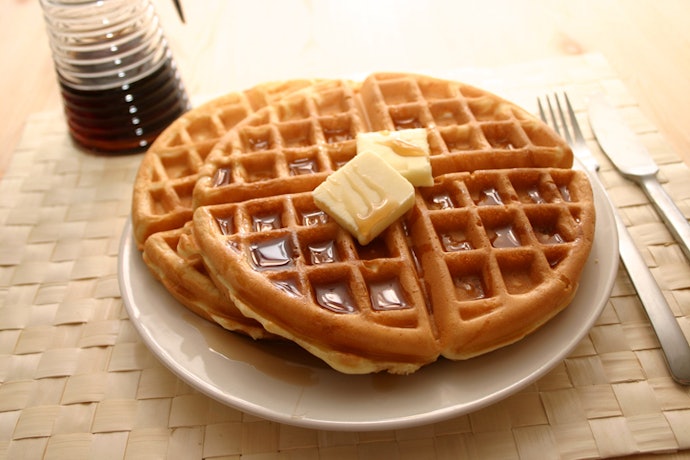 American waffle, kaya mentega hingga terasa renyah
