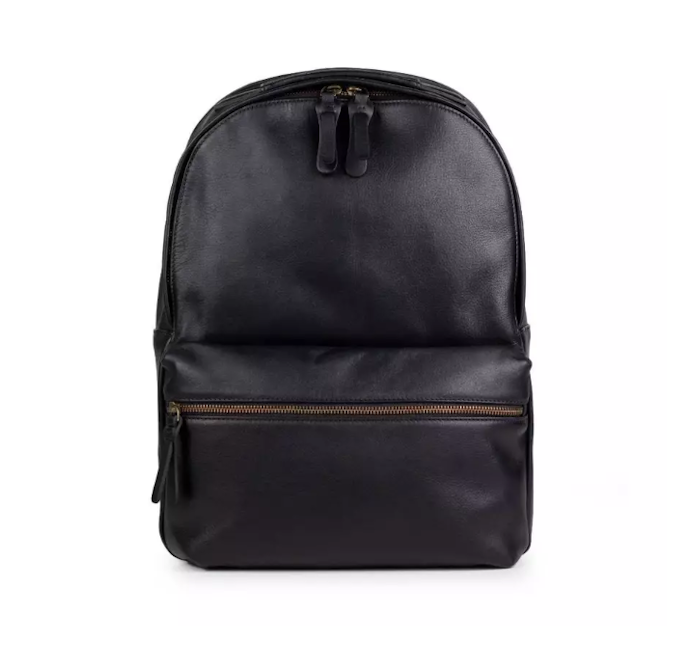 Sanrego: Desainnya simpel dan clean berkat pemakaian genuine leather, cocok digunakan kerja atau staycation