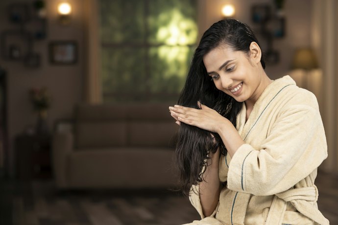 Leave-in conditioner, praktis karena tidak perlu dibilas