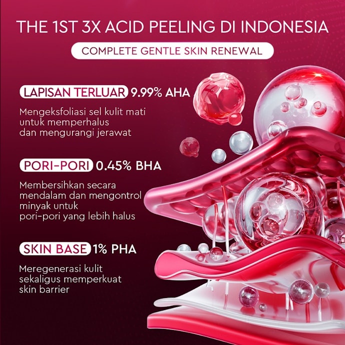 Untuk kulit kusam: Cari serum dengan kandungan AHA atau BHA