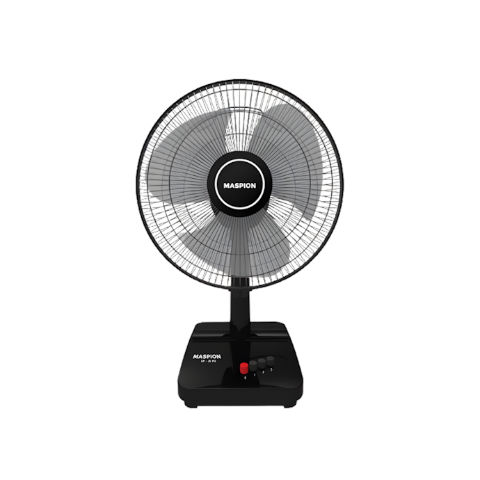 Desk fan: Ukurannya kecil, bisa ditaruh di atas meja