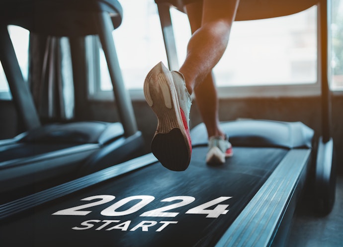Running belt dengan ukuran panjang minimal 100 cm lebih mudah digunakan