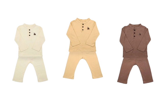 Baju koko anak setengah kancing yang lebih simpel, pilih merek BABY HAI atau ORKIDS