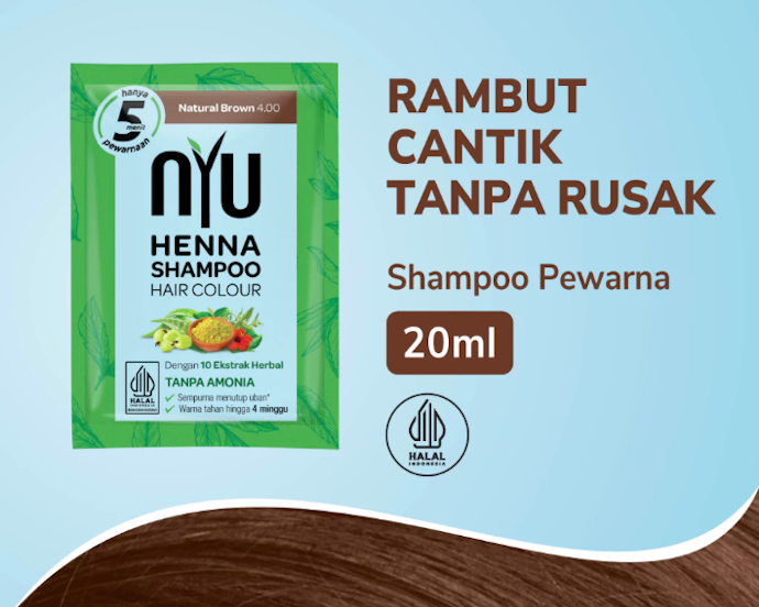 Henna rambut, pas untuk Anda yang ingin mendapatkan tampilan fresh