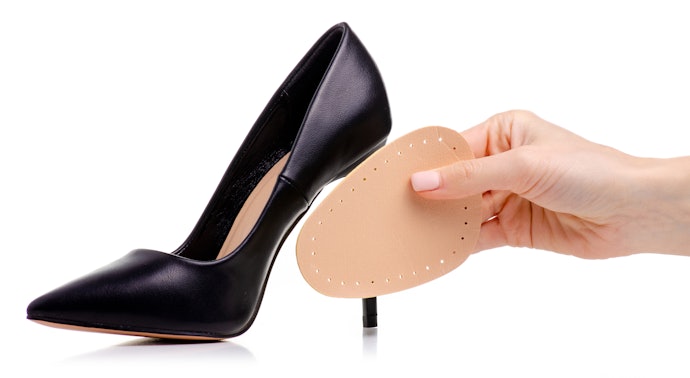 Toe pad insole: Mencegah kaki bagian depan selip saat memakai heels