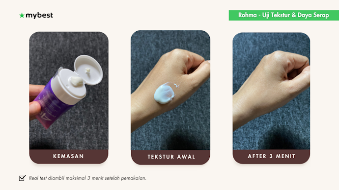 Reviewer 2: Hasil foto uji coba tekstur dan daya serap
