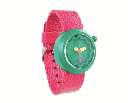 Eboni: Jam tangan kayu dengan desain colorful yang memberi kesan playful