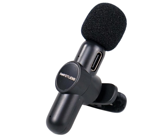 Mic wireless clip-on: Ideal untuk konsep yang dinamis seperti vlog perjalanan atau lifestyle dan daily vlog