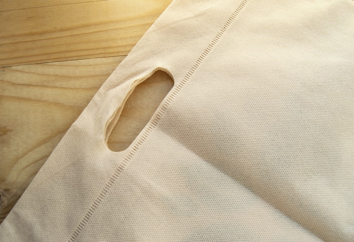 Material kain, memberikan kesan natural
