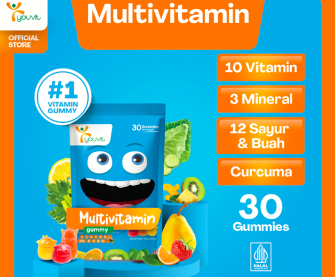 Jika anak dalam masa pertumbuhan: Cek vitamin C dengan tambahan vitamin D3 atau kalsium