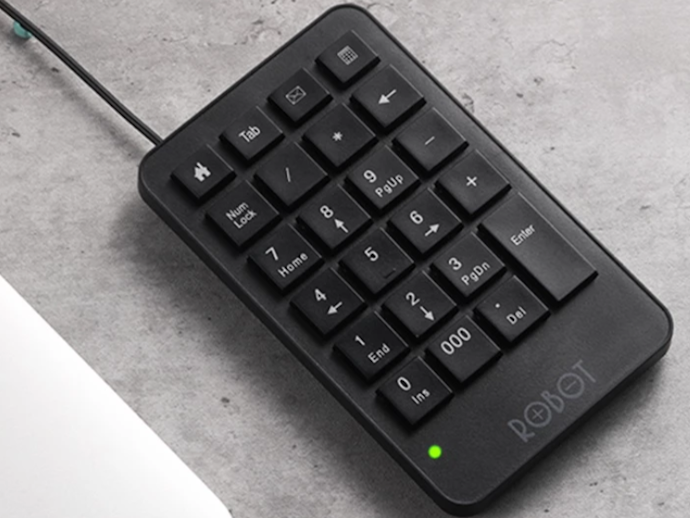 Jika prioritas Anda adalah performa dan daya tahan, pilih keyboard numeric berkabel
