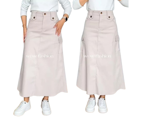 Rok cargo dari WOW fashion: Cocok dijadikan OOTD dengan berbagai outfit anak muda