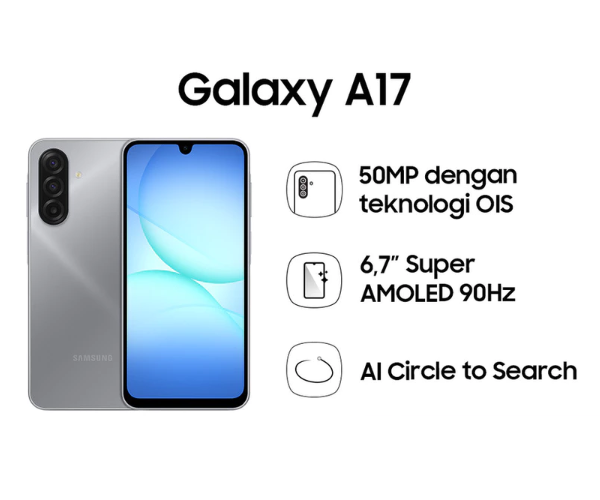 Samsung Galaxy A17: Investasi jangka panjang dengan update 6 tahun