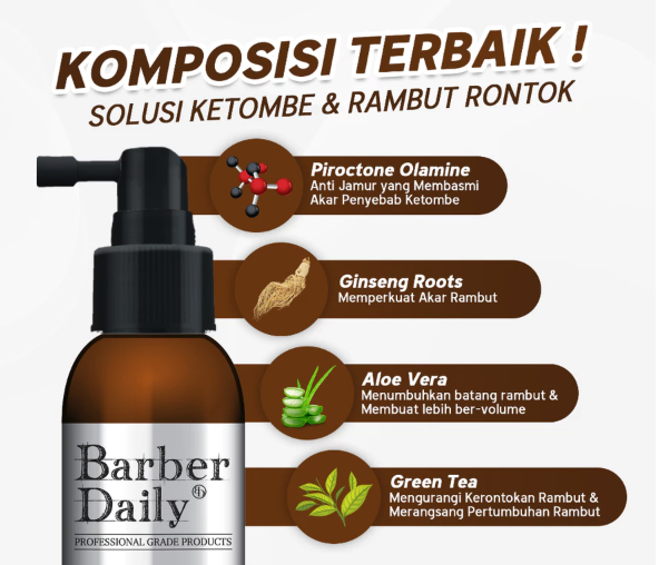 Rambut kering: Prioritaskan hair tonic dengan tambahan Aloe vera