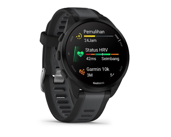 Fitur analisis seperti VO₂ Max, Running Dynamics, dan Recovery Time memberi gambaran performa dan kondisi tubuh lebih lengkap