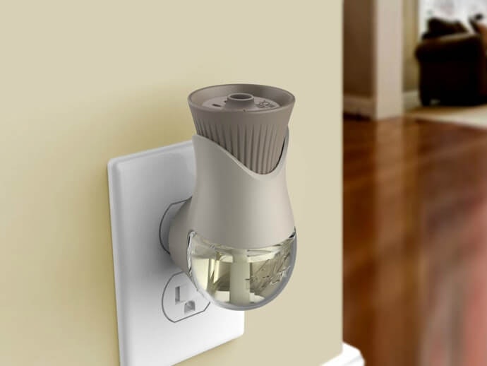 Tipe plug-in, aroma wangi langsung tersebar setelah dicolokan ke stopkontak